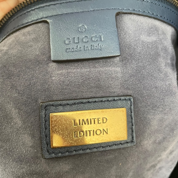 VINTAGE GUCCI Limited Edition Rare Python Large Stirrup Hobo Bag - Picture 2 of 13